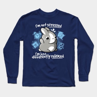 Stressed bunny Long Sleeve T-Shirt